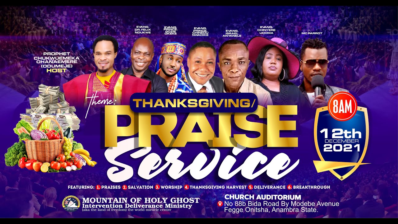 Shocking Enterance: Prophet Odumeje Thanksgiving Service Part One