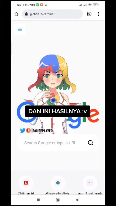 Tutorial Cara Ubah Thema Google Chan