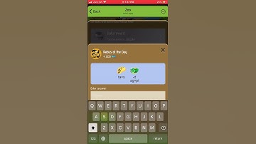 Zoo Rebus of the Day 10 January 2025 | Rebus of the Day Code | Rebus of the Day today