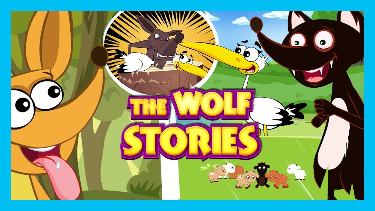 The Wolf Story | The Fox and The Goats | The Clever Fox - Kids Stories ...