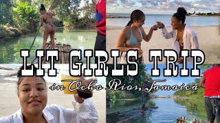 LIT GIRLS TRIP IN OCHO RIOS, JAMAICA! ?? (RAFTING, LAUGHING WATERS, JUST VIBES) 2021 | Gypsi