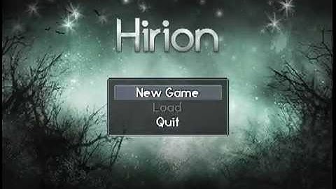 Hirion - Title Screen