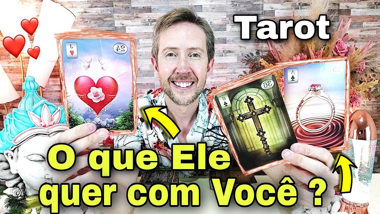O que ele quer com você ? Qual a real intenção dele ?Como ele está em relação a mim hoje tarot ?taro