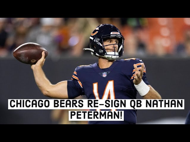 Chicago Bears Re-Sign QB Nathan Peterman! 