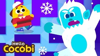Winter Maze Challenge🥶Fun Maze Games & Cartoons | Cocobi Theme Park screenshot 4