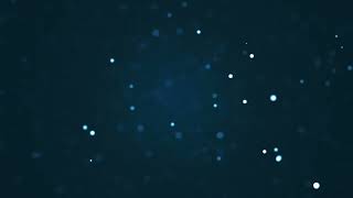 Floating Particles in Blue | Soft Abstract Animation | Stock Video Footage screenshot 2