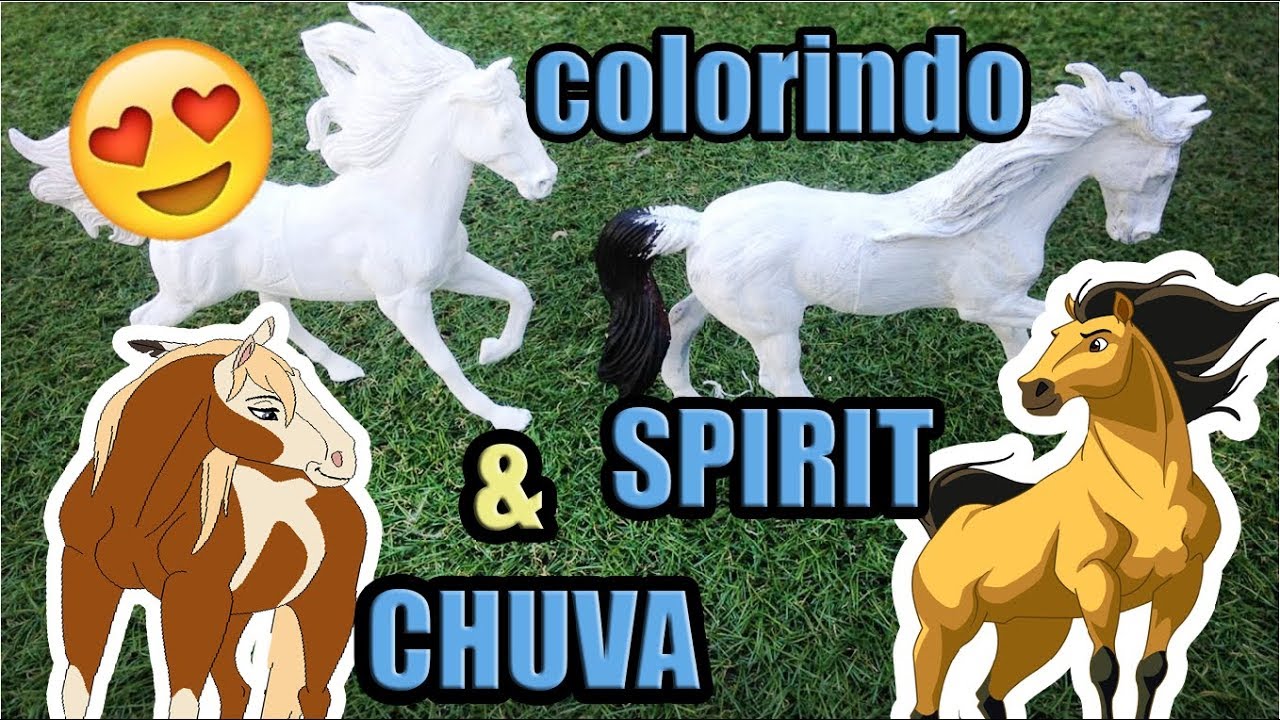 🐴 PINTANDO SPIRIT, CHICA LINDA & BOOMERANG - cavalos de brinquedo 🐴 