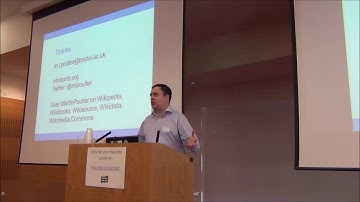 How academic libraries can support Wikimedia (& vice versa) - Martin Poulter at Repo Fringe 2016