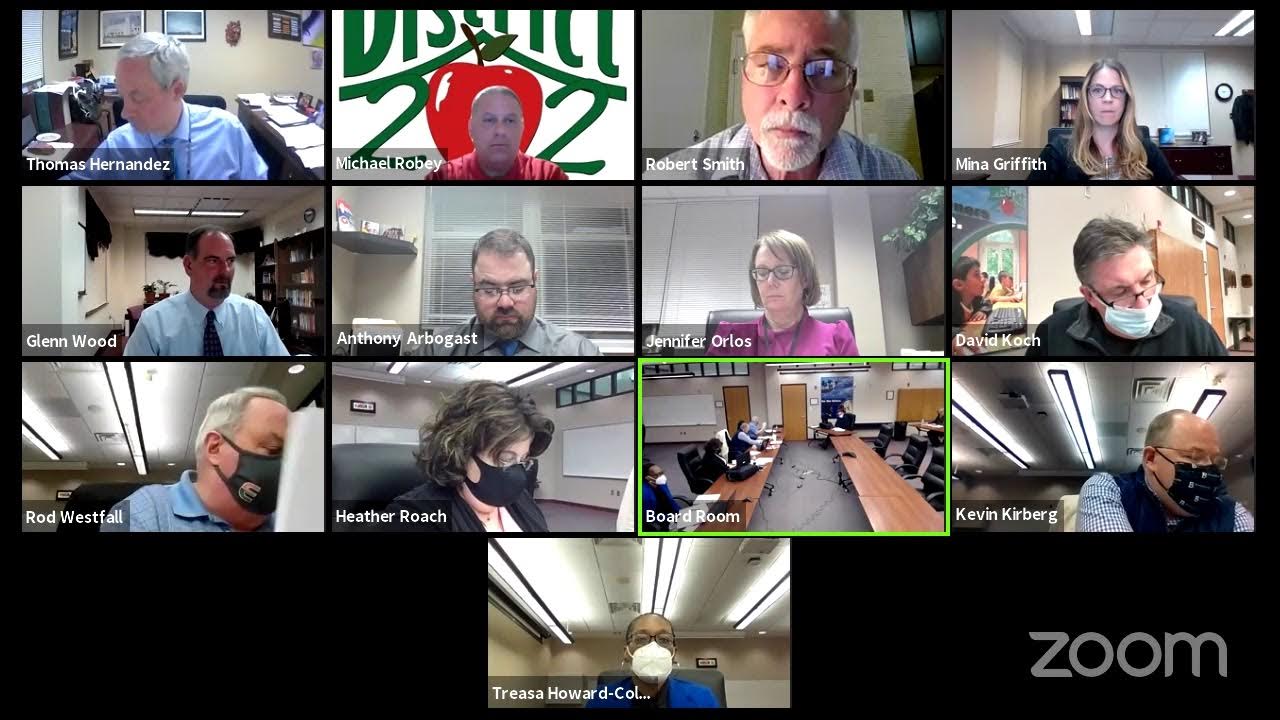 PSD202 Board of Education 3/22/21 YouTube