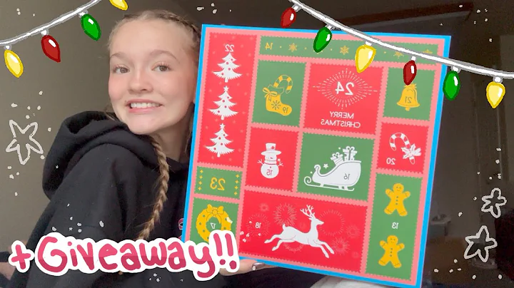 Unboxing an Art ADVENT CALENDAR🌟🎄 Ft. Meeden // GIVEAWAY with 5 winners!!