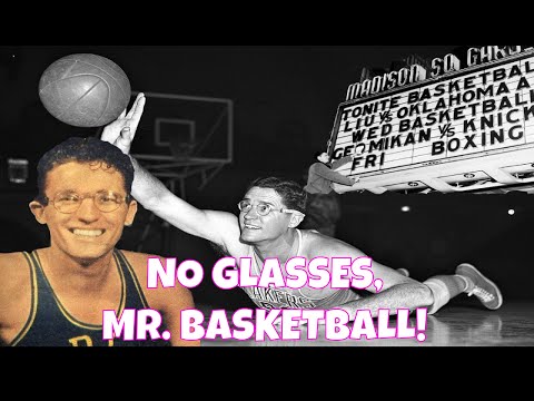 "NO GLASSES IN BASKETBALL" - The George Mikan Story