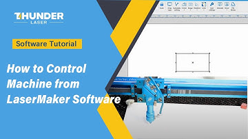 How to Control Machine from LaserMaker Software
