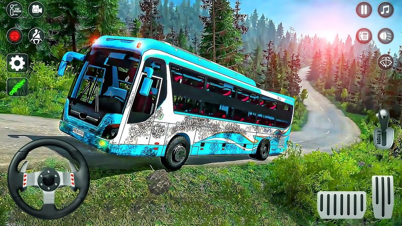 Jogos Offroad de Simulador de Ônibus 3D versão móvel andróide iOS