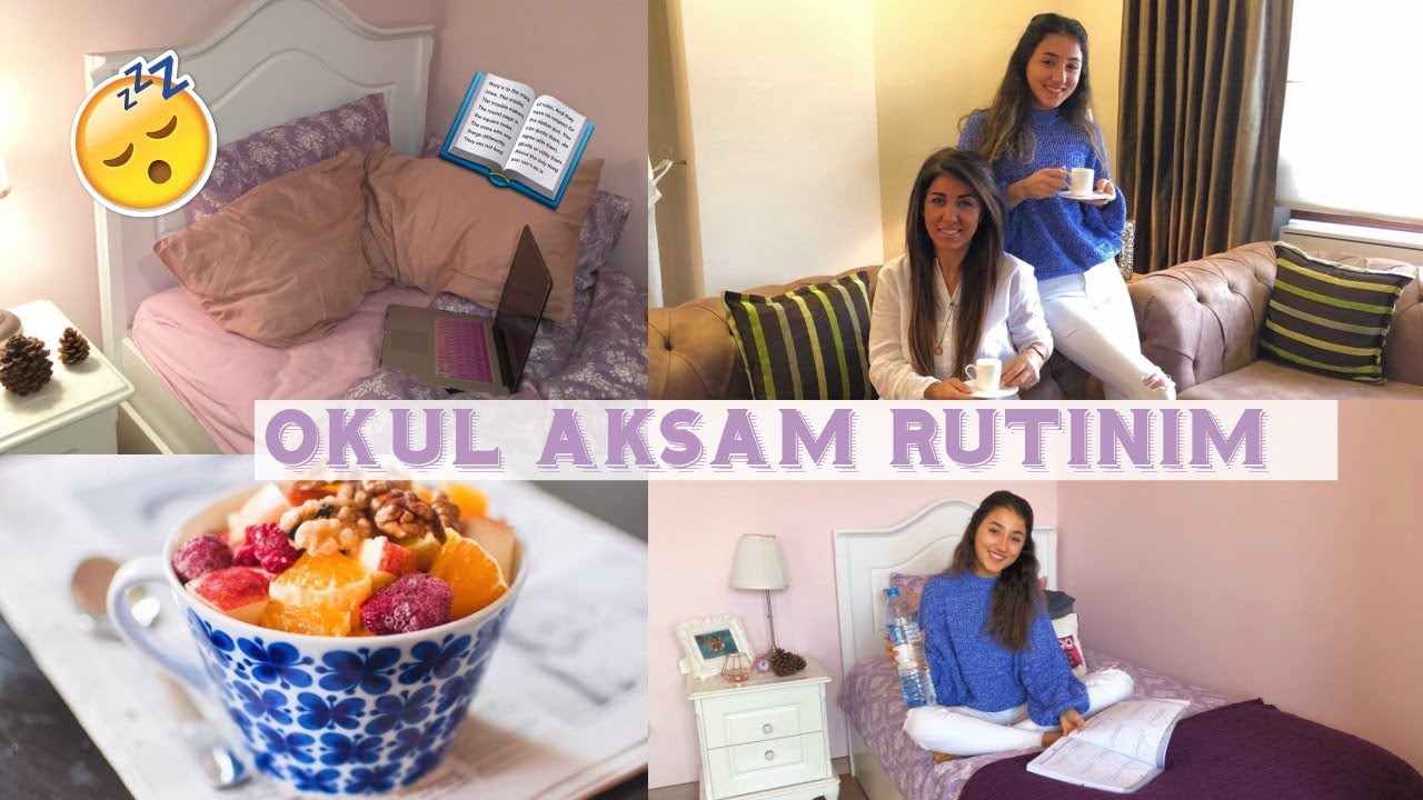 OKUL AKŞAM RUTİNİM 🍁🌘📝 | İrem Çalhan
