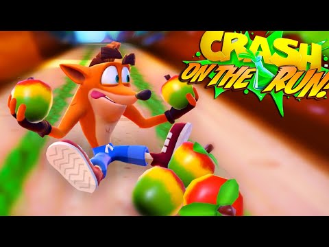 Crash Bandicoot: On the Run! New intro, tutorial and interface - Fake Coco Gameplay