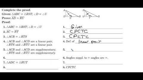 Geometric Proof using CPCTC