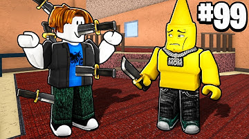 Using 100 CHEATS To Troll My Friend in Murder Mystery 2!