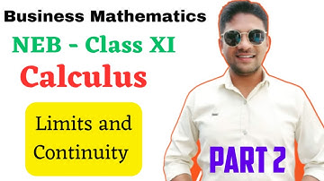 Limits and Continuity Class 11 Maths | Class 11 Business Math