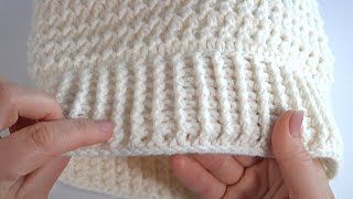 EASY/Unique Crochet Hat Idea For Beginners/The Coolest Crochet Hats for Women/4 Variants in 1 Model