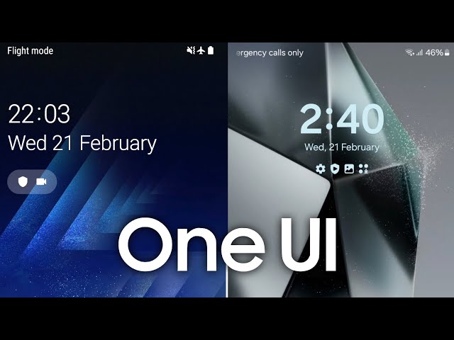 One UI 1.0 vs One UI 6.1! class=