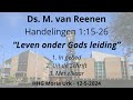 HHG Moria 12-05-2024 10:00 uur - ds. M. van Reenen - Handelingen 1:15-26