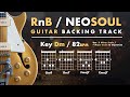 Rnb  neo soul guitar backing track in dm i 82 bpm