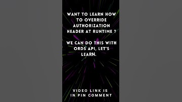 Override Authorization Header at runtime in Oracle Visual Builder VBCS | ORDS | Override Auth header