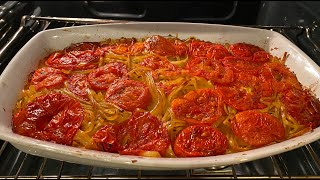 Maccheroni Sotto E Sopra  -   Baked Linguine with Fresh Tomatoes