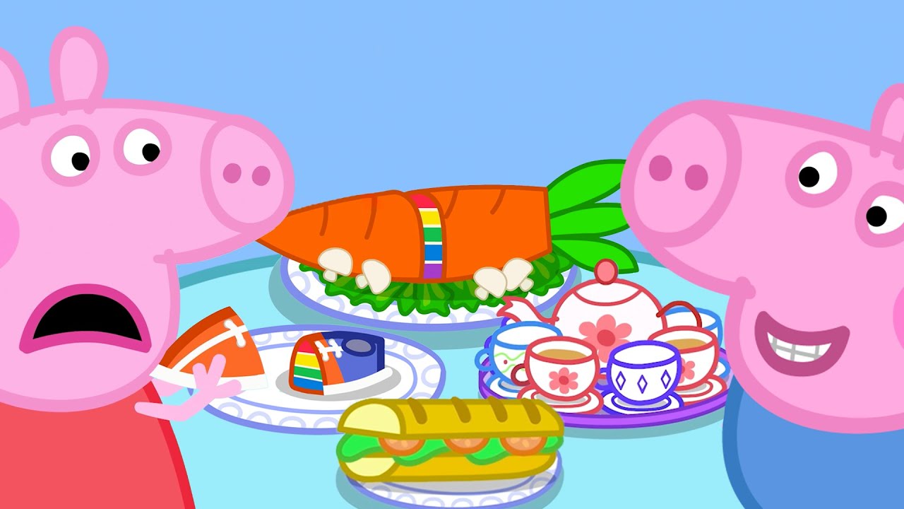 Peppa Pig & George: Is It Real or Cake? 🍰 | Try not to Laugh | Cartoon for Kids | Full Episodes