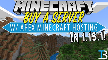 How To Buy A Minecraft 1.15 Server with Apex Minecraft Hosting