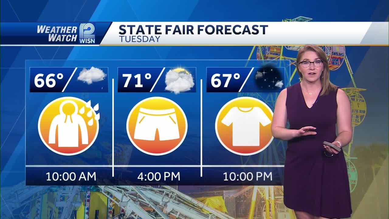 8/6 Morning Showers Move Out - YouTube