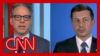 Jake Tapper presses Buttigieg on paid sick leave for rail workers