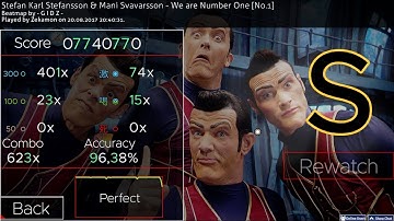 osu! | We are Number One but it