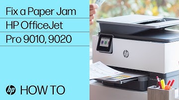Fix a Paper Jam | HP OfficeJet Pro All-in-One 9010, 9020, 9010e, 9020e Printers | HP Support