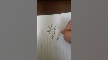 "Cool Math Trick: Learn to Square Numbers Ending in 5 FAST!" #shorts #youtubekids