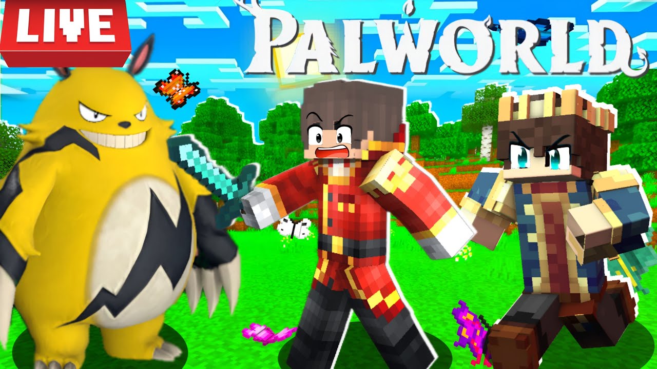 POKEMON KI DUNIYA ME AAP SABHI KA SWAGAT H DOMSTOOO  I PALWORLD  LIVESTREAM #21