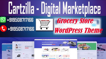 Cartzilla   Digital Marketplace & Grocery Store WordPress Theme