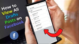 How to Find out Drafts / Save Draft on Facebook on Android & iPhone