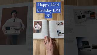 Happy Birthday #IBM #PC #History #retro