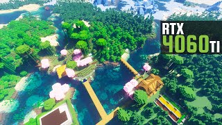 24 Chunks + Shaders Minecraft | RTX 4060 ti + R5 5600