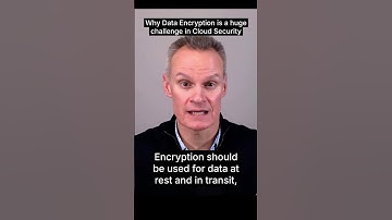 Why Data Encryption is a huge challenge in Cloud Security #cybersecurity #dataencryption #veteran