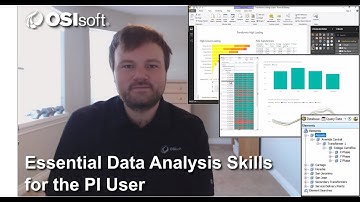 OSIsoft Hands-on Lab: Essential Data Analysis Skills for the PI User