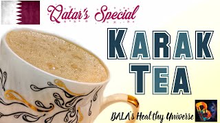 #023 Karak Tea at Home - Karak Chai - Qatar Syle - Arab Style Karak