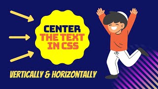 How To Align Text Center Vertically & Horizontally in CSS | HTML CSS | Tricks
