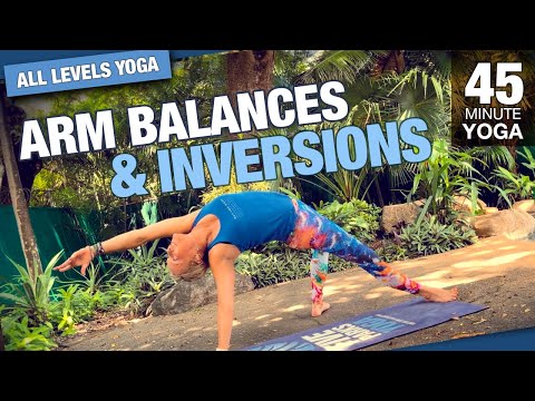 Arm Balances & Inversions Yoga Class, a free yoga class with Erin Sampson
