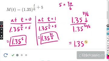 Interpret change in exponential models with manipulation : Khan Academy