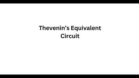 Thevenin
