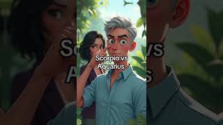 Scorpio vs Aquarius #astrology #zodiacsigns #horoscope #scorpio #aquarius