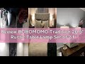 Review BOBOMOMO Tradition 20.5" Rustic Table Lamp Set of 2 for Living Room Farmhouse Bedside Desk La