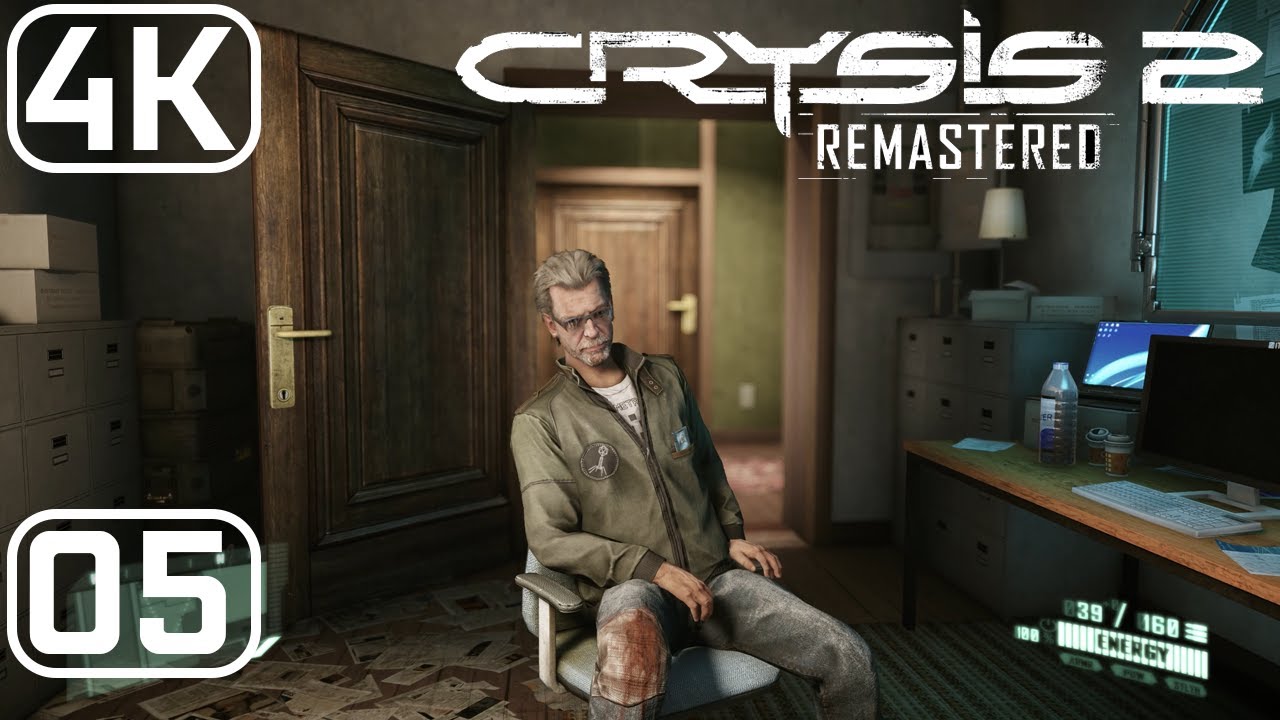 CRYSIS 2 REMASTERED Gameplay Walkthrough Part 5 Lab Rat [4K Ultra RTX